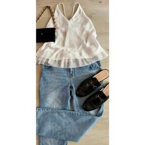 Hudson Jeans Size 6 Light Wash Bootcut Flap Pocket Stretch Denim Mid Rise